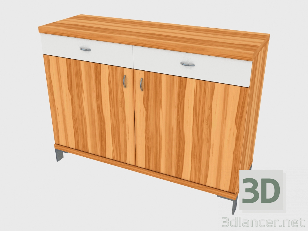 3D Modell Zweiteiliges Buffet (150-39-1) - Vorschau