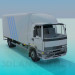 3D Modell LKW - Vorschau