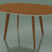 Modelo 3d Mesa oval 3506 (H 74 - 135x100 cm, M02, efeito teca, opção 2) - preview