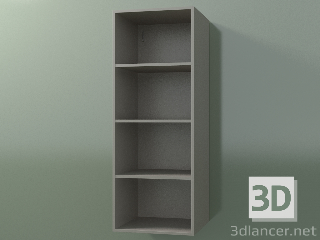 3d model Armario alto de pared (8DUBCD01, Clay C37, L 36, P 36, H 96 cm) - vista previa