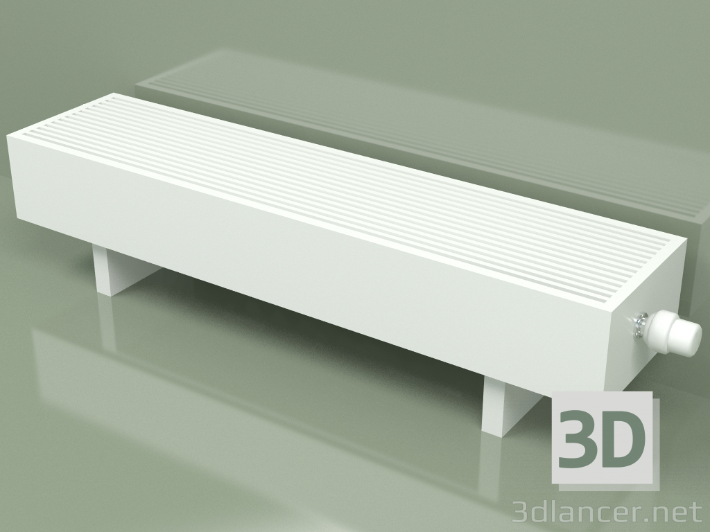 Modelo 3d Convector - Aura Basic (140x1000x236, RAL 9016) - preview