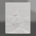 3D Modell Flachrelief Weisheit - Vorschau