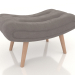 3d model Ottoman Dolce Vita (grey-beige) - preview