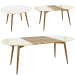 3d Dining table Halmar Edward model buy - render