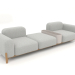 3D Modell Modulares Sofa (Komposition 14) - Vorschau