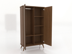 Armoire 4 1000x450x1800 mm (ouverte, noyer clair)
