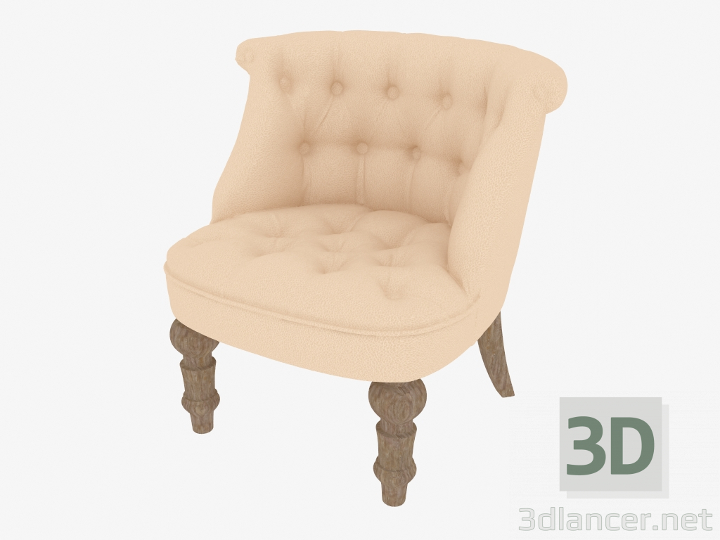 modèle 3D Fauteuil 26 Moca - preview