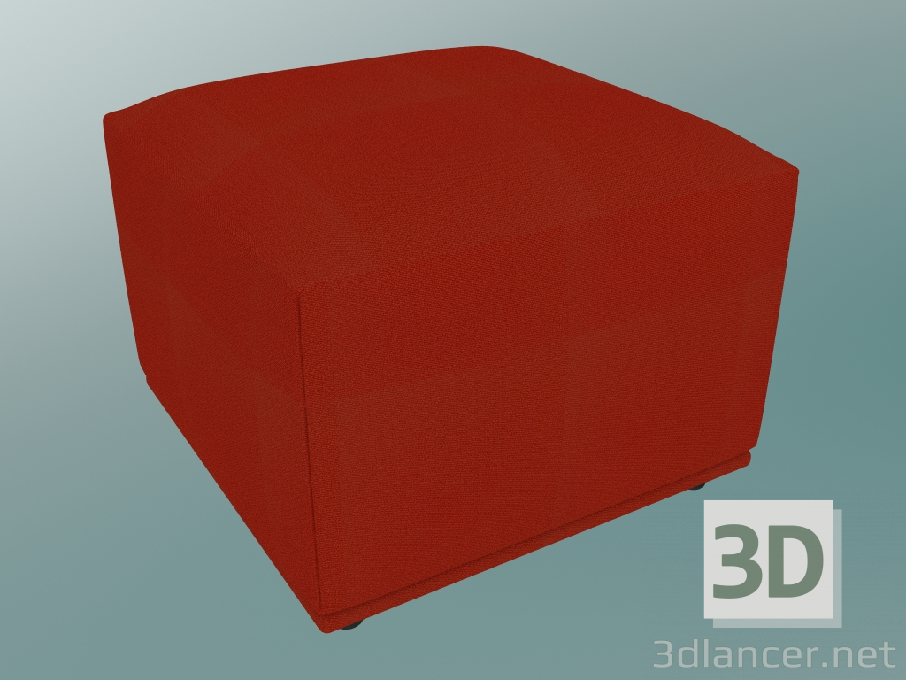 3D modeli Puf Yankı (52x52 cm, Vidar 542) - önizleme