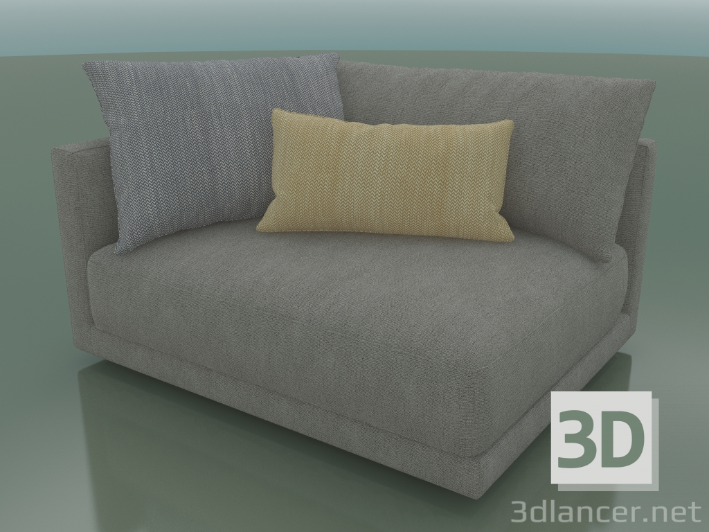 modello 3D Modulo angolare Katarina (1300 x 1070 x 620, 130KAT-107-CL) - anteprima