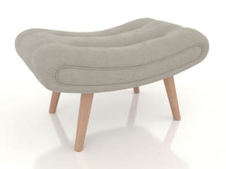 3D-Modell "Osmanisches Dolce Vita (Creme)"