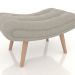 3d model Ottoman Dolce Vita (cream) - preview