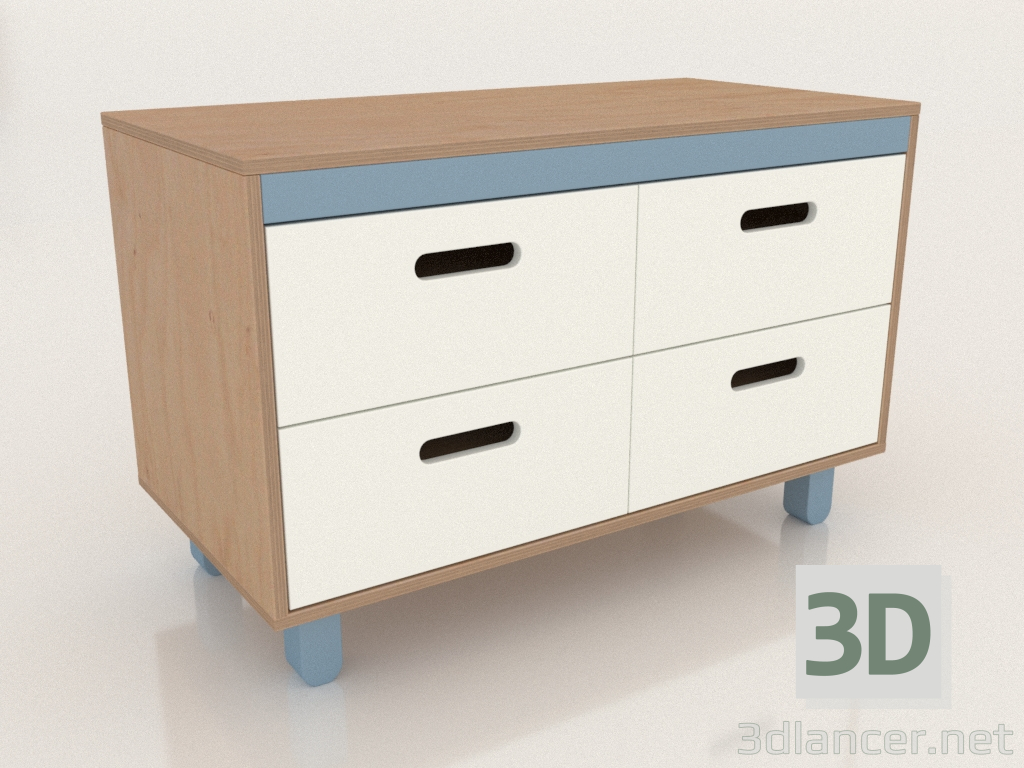 3d model Cajonera TUNE E (DZTEAA) - vista previa