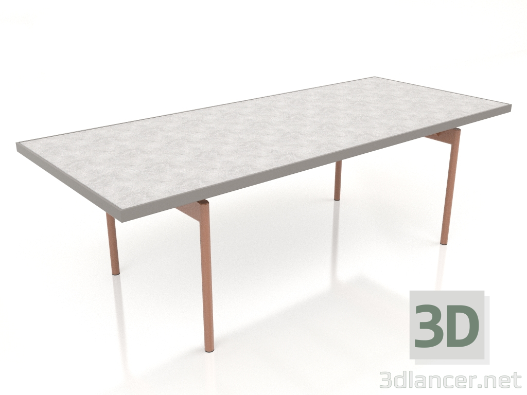 3d модель Стол обеденный (Quartz grey, DEKTON Kreta) – превью