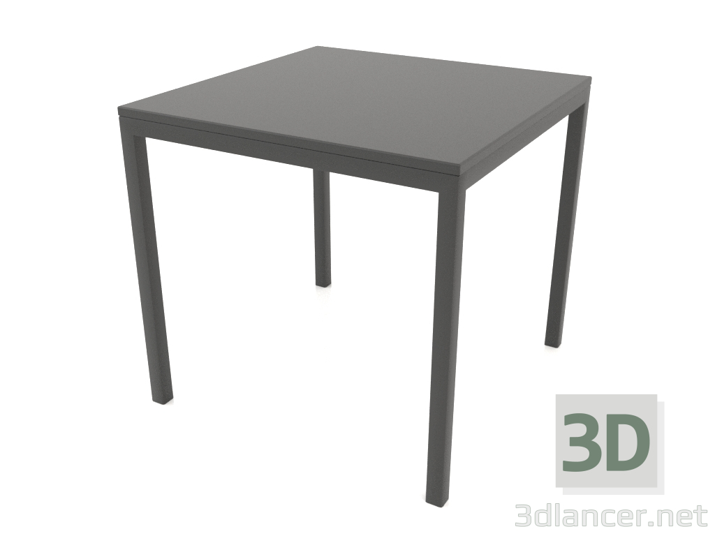 3D Modell Quadratischer Esstisch (80x80x75) - Vorschau