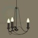 3d model chandelier - preview