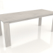 modèle 3D Table à manger BLANK 2000x800x750 mm (chêne blanchi) - preview