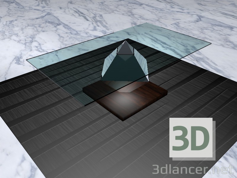 3D modeli Sigara tablo - önizleme