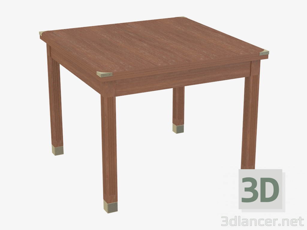 modèle 3D carré Table basse - preview