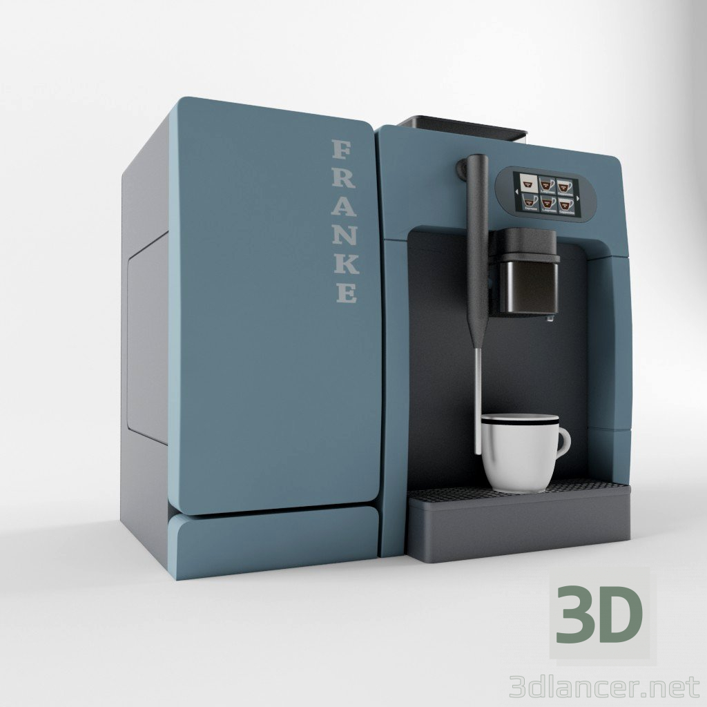 Cafetera Franke A200 FM1 3D modelo Compro - render