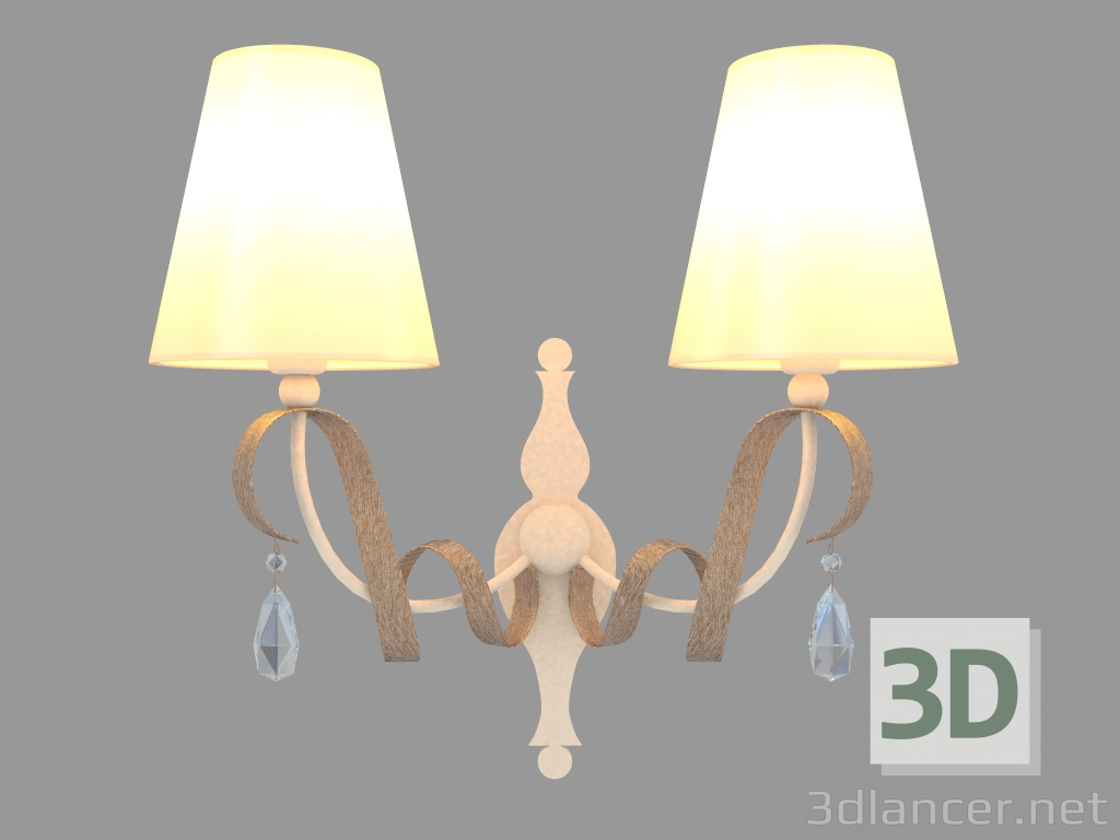 modèle 3D Applique INTRECCIO (ARM010-02-W) - preview