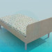 3d model Cama - vista previa