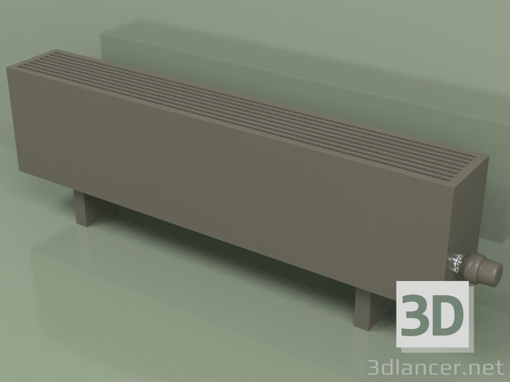 Modelo 3d Convector - Aura Basic (240x1000x146, RAL 7013) - preview