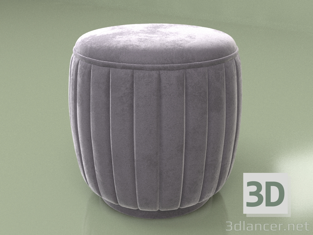 3d model Pouffe Dizhka (lilac) - preview