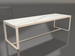 Table à manger 270 (DEKTON Aura, Sable)