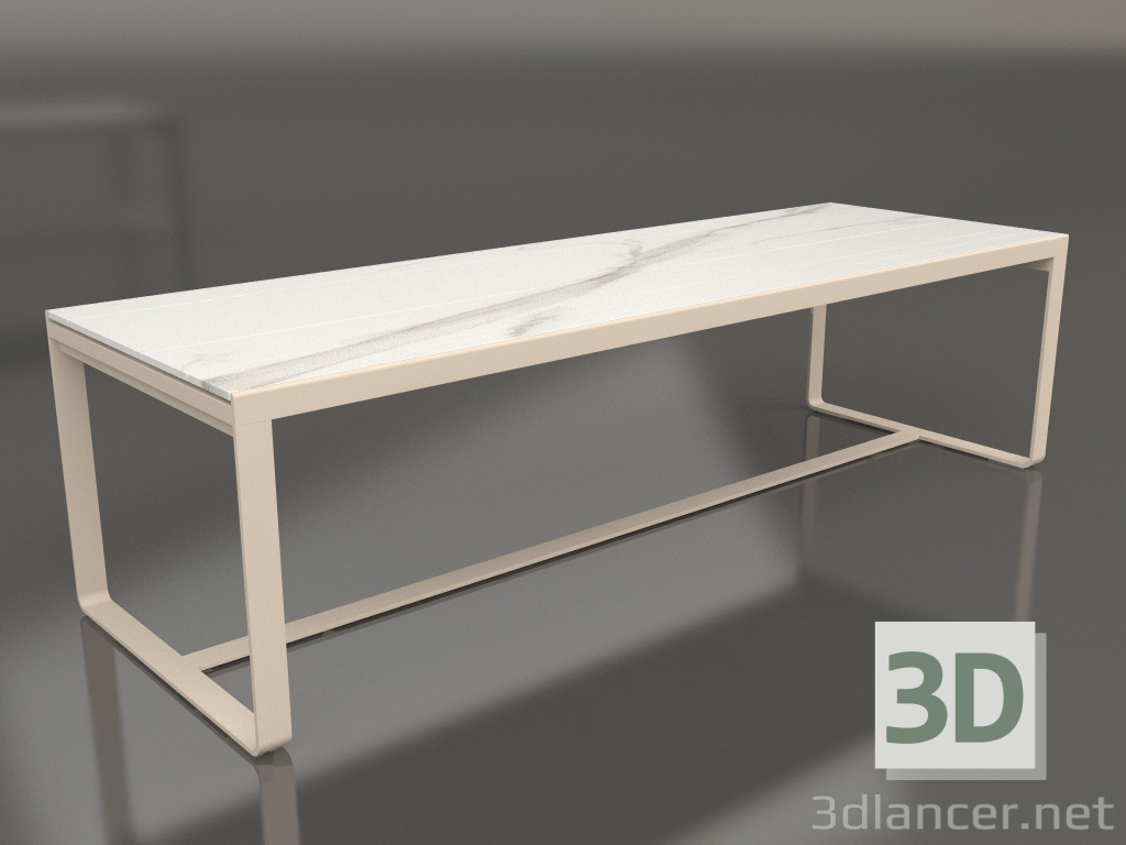 Modelo 3d Mesa de jantar 270 (DEKTON Aura, Areia) - preview