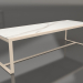 3d model Mesa de comedor 270 (DEKTON Aura, Arena) - vista previa