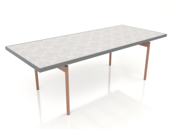 Mesa de jantar (Antracite, DEKTON Kreta)