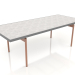 3d model Dining table (Anthracite, DEKTON Kreta) - preview