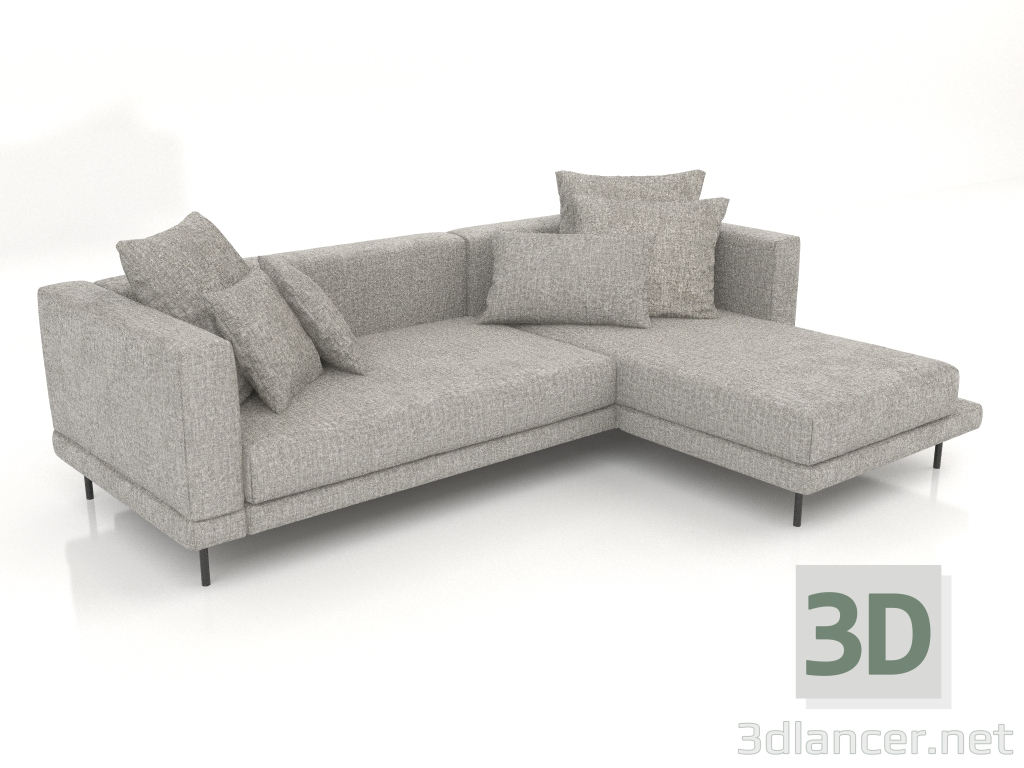 3D Modell Sofa Carol 2560 x 1800 (Zeus 4) - Vorschau