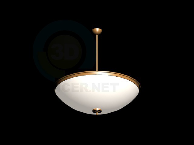 modèle 3D lampe - preview