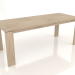 3D Modell Esstisch BLANK 2000x800x750 mm (Eiche hell) - Vorschau