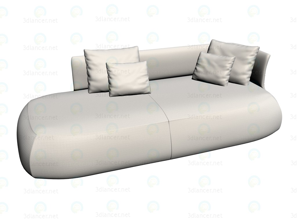 3d model Sofa FS230D - preview