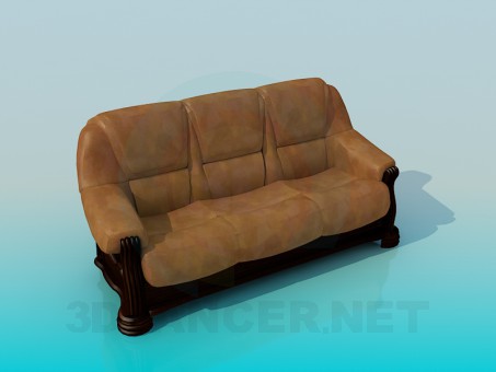 modèle 3D Canapé - preview