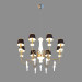 Modelo 3d Chandelier A1843LM-8BG - preview