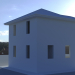 3d model two-storey house - preview