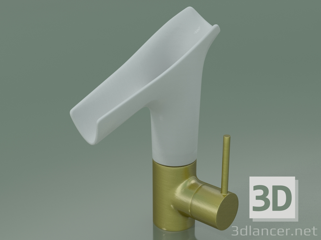 3d model Basin faucet with glass spout (12113950) - preview