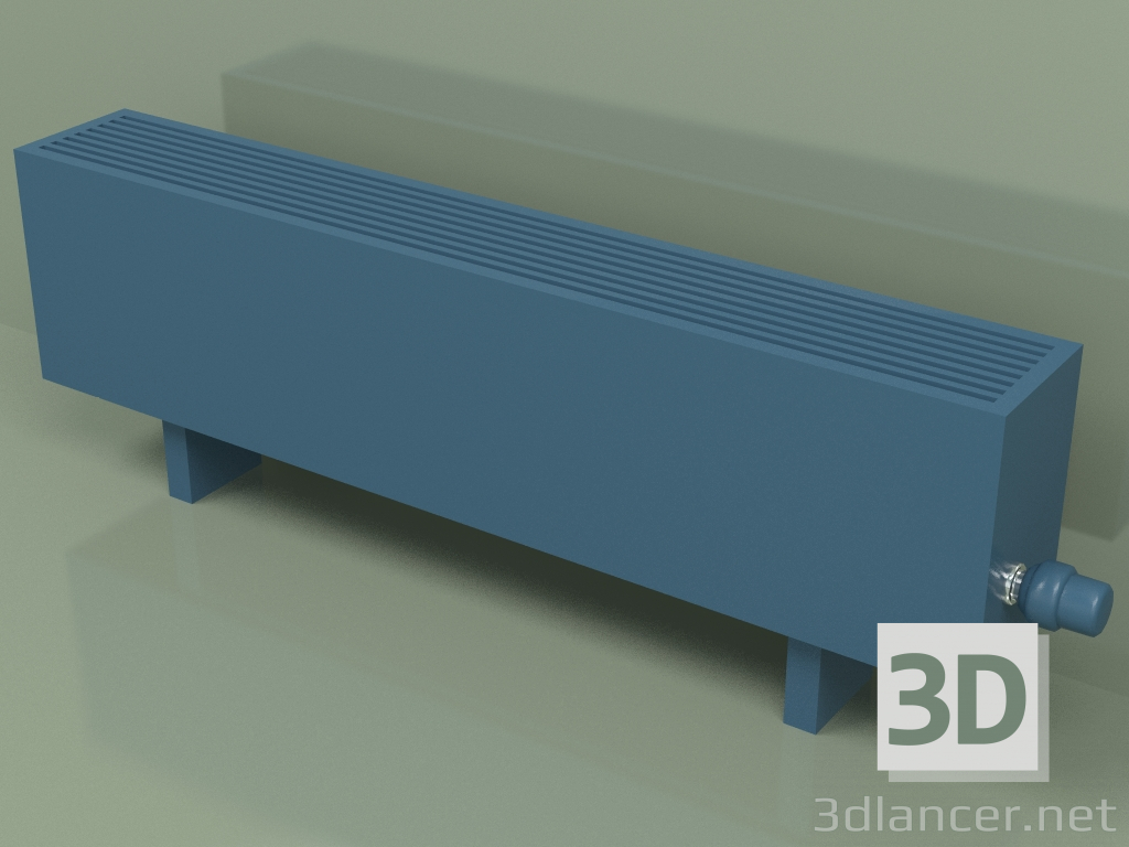 Modelo 3d Convector - Aura Basic (240x1000x146, RAL 5001) - preview