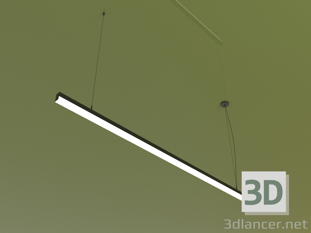 3d model Luminaria LINEAR P4326 (1500 mm) - vista previa