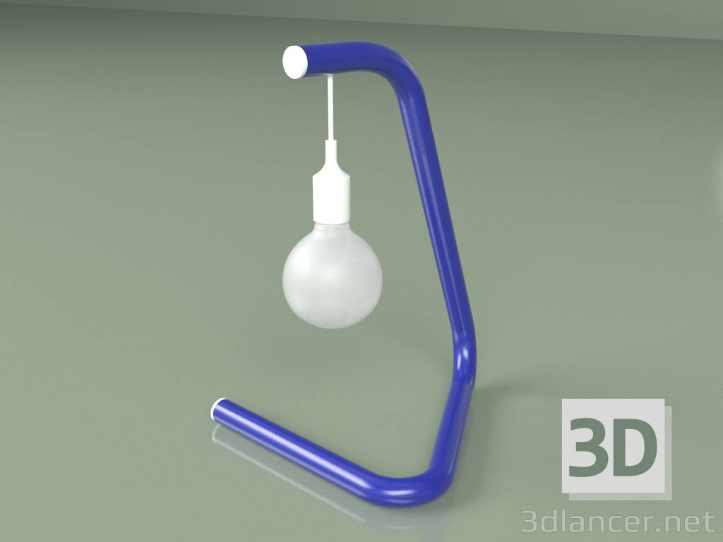 modello 3D Lampada di Varya Schuka (blu) - anteprima