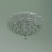 3d model Ceiling chandelier 16017-9 (white with silver-Strotskis) - preview