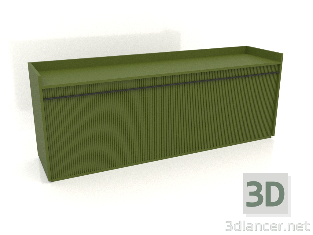 3d модель Тумба TM 11 (2040x500x780, green) – превью