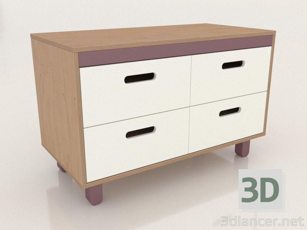 modèle 3D Commode TUNE E (DXTEAA) - preview