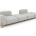 3D Modell Modulares Sofa (Komposition 17) - Vorschau