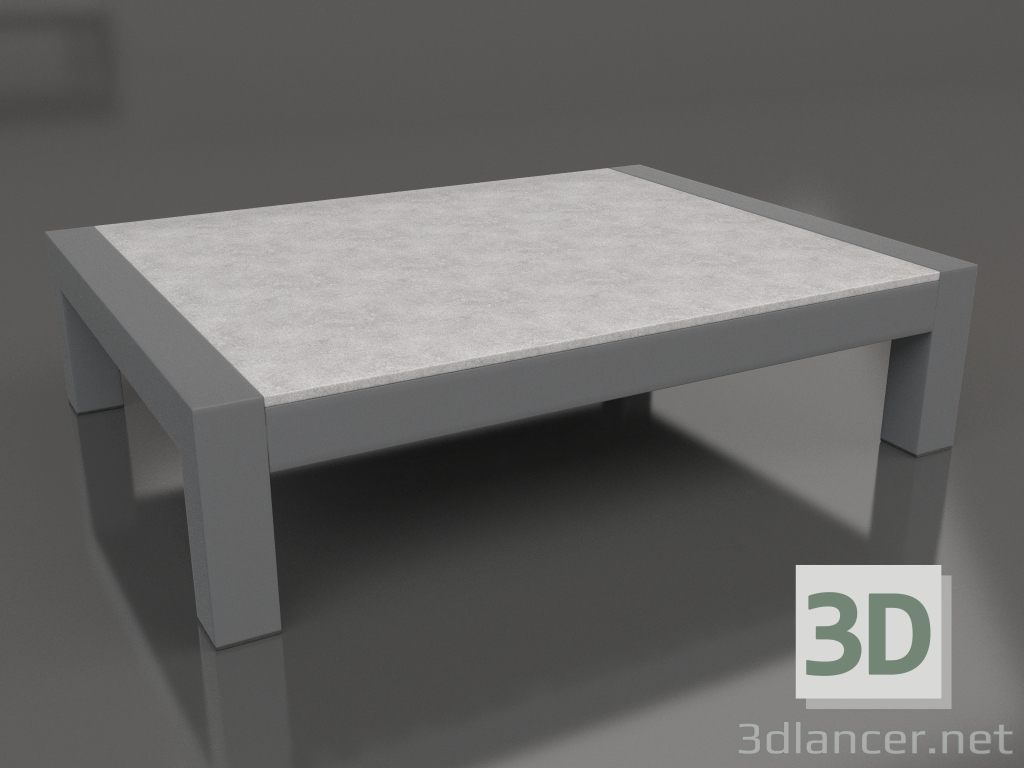 3D Modell Couchtisch (Anthrazit, DEKTON Kreta) - Vorschau