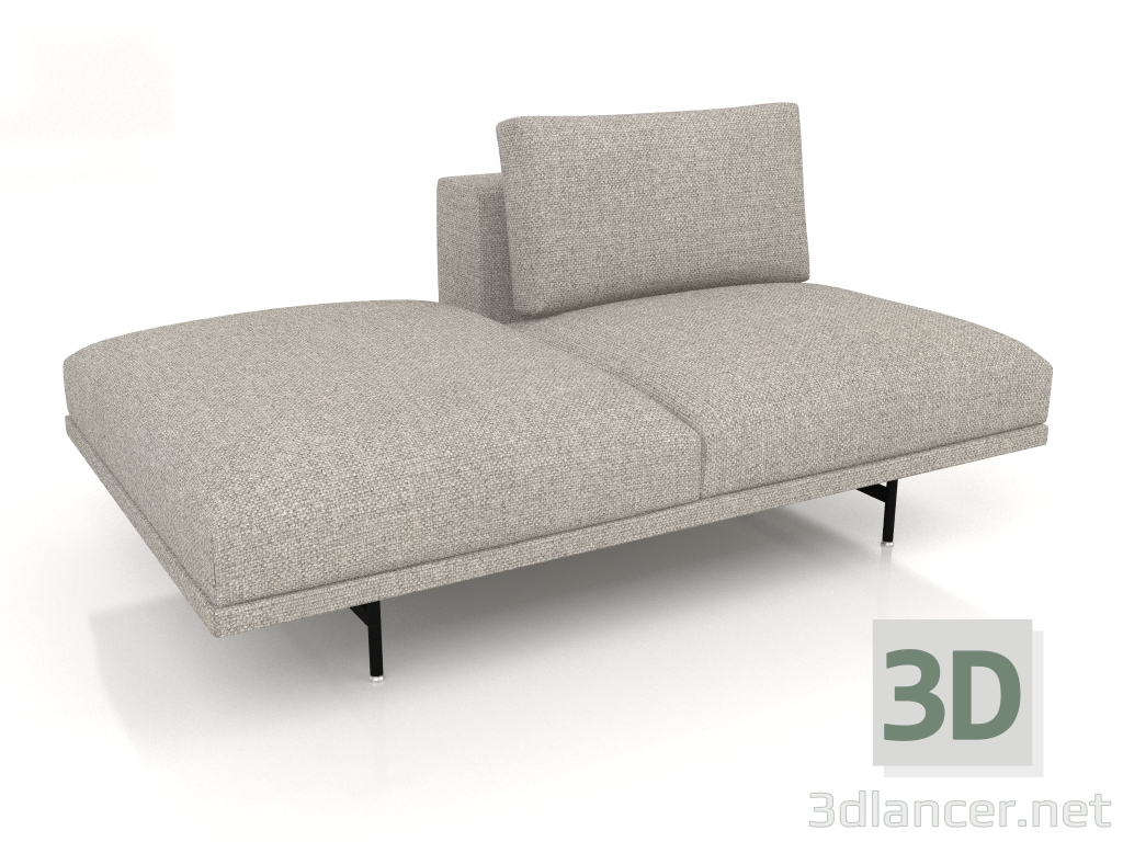 3d model Módulo de sofá Loft VIPP610 (sofá abierto, izquierda) - vista previa