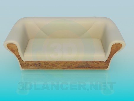 3d model Sofá - vista previa